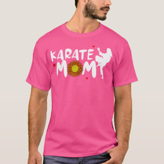 Karate moeder voor vrouwen Schattige karate T-shirt