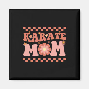 Karate Mom Karate Speler Martial Art Lover Karate Magneet