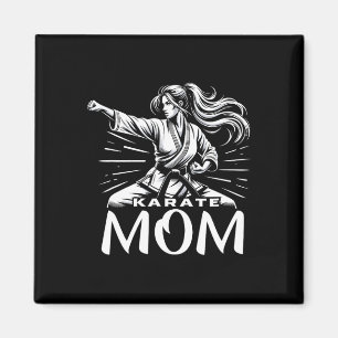 Karate Mom Martial Arts Moeder Familie Bonding Magneet