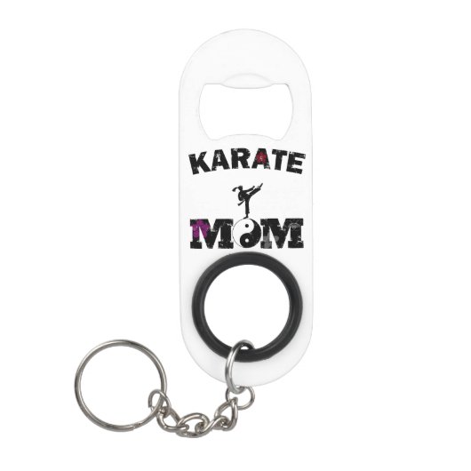 Karate MOM Mini Flessenopener (Voorkant)
