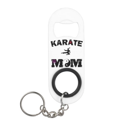 Karate MOM Mini Flessenopener (Voorkant)