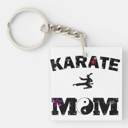 Karate MOM Sleutelhanger (Voorkant)