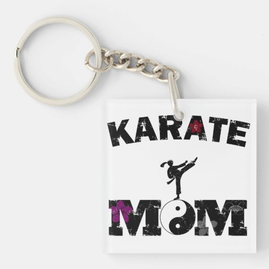 Karate MOM Sleutelhanger (Voorkant)