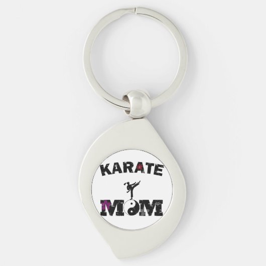 Karate MOM Sleutelhanger (Voorkant)