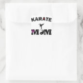 Karate MOM Vierkante Sticker (Tas)