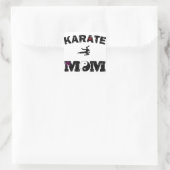 Karate MOM Vierkante Sticker (Tas)