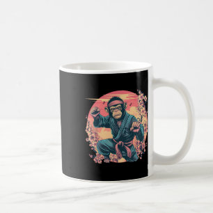 Karate Monkey Sakura Jiu-jitsu Mma Vechtkunst Ki Koffiemok