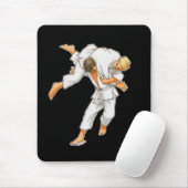 Karate mousepad muismat (Met muis)