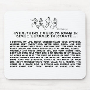 KARATE MUISMAT