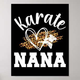 Karate Nana Leopard Karate Nana Oma 1 Poster