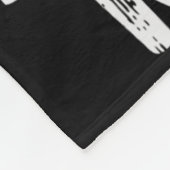 Karate Nana Ponytail Kick Japanese Martial Arts Gr Fleece Deken (Hoek)