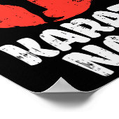 Karate Nana Ponytail Kick Japanese Martial Arts Gr Poster (Hoek)