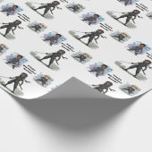 Karate Ninja Boy's Verjaardag Bash Cadeaupapier (Hoek)