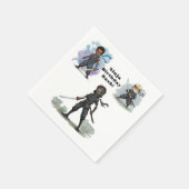 Karate Ninja Boy's Verjaardag Bash Servet (Hoek)