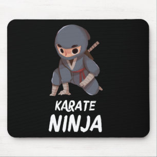 Karate Ninja Jongen Grappige Vechtkunst Sport  Muismat