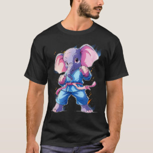 Karate Olifant Taekwondo Martial Arts Fighter T-shirt