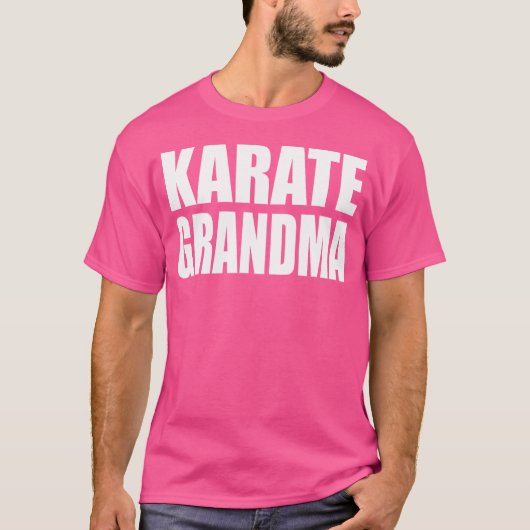 Karate oma Shirt (Voorkant)