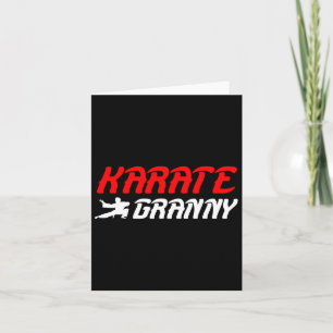 Karate Oma Trots Karate Oma Oma Kaart