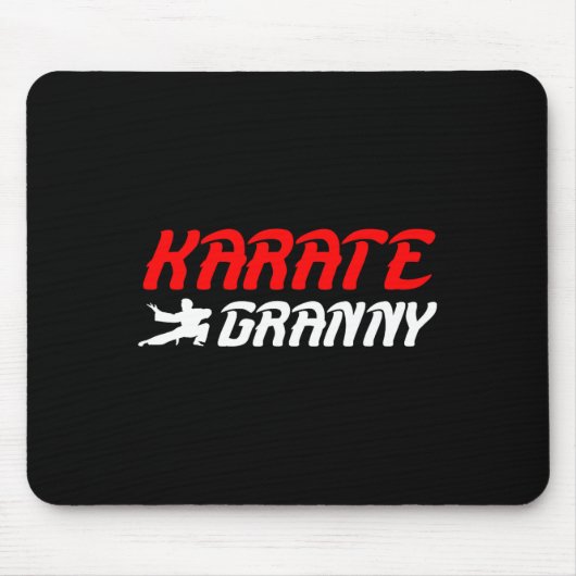 Karate Oma Trots Karate Oma Oma Muismat (Voorkant)