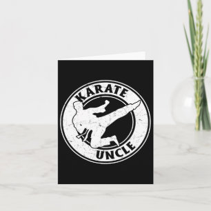 Karate Oom Karate Vechten Oom Karate Kaart