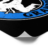 Karate Opa Karate Vechten Opa Karate Vechten Poster (Hoek)