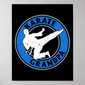 Karate Opa Karate Vechten Opa Karate Vechten Poster (Voorkant)