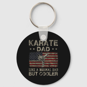 Karate Papa Als Een Normale Vader Maar Koelere Vad Sleutelhanger