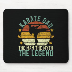 Karate Papa De Man De Mythe De Legende  Muismat