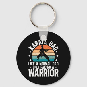 Karate Papa Een Krijger Opvoeden Karate Vader Sleutelhanger