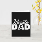Karate Papa - Grappig Karate Vader Cadeau Kaart (Gele Bloem)