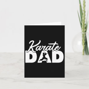 Karate Papa - Grappig Karate Vader Cadeau Kaart
