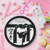 Karate Papieren Bordje (Feest)