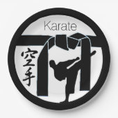 Karate Papieren Bordje (Voorkant)