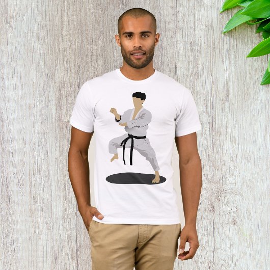 Karate Pose Mannen T-shirt