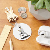 Karate Pose Sleutelhanger