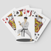 Karate Pose-speelkaarten Speelkaarten (Achterkant)
