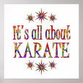 KARATE POSTER (Voorkant)
