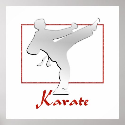 KARATE POSTER (Voorkant)