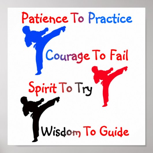 Karate Poster (Voorkant)