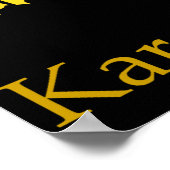 Karate Poster (Hoek)