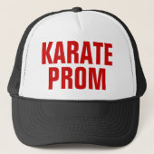 Karate Prom Trucker Hat Trucker Pet (Voorkant)