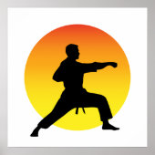 Karate Punch. Poster (Voorkant)