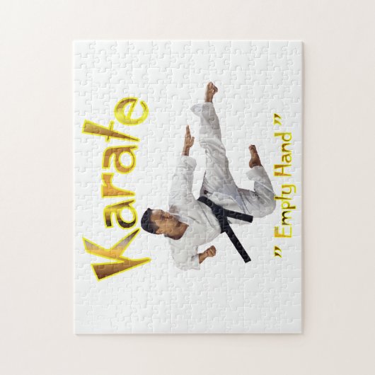 Karate Puzzle (2) SIZES Legpuzzel (Verticaal)