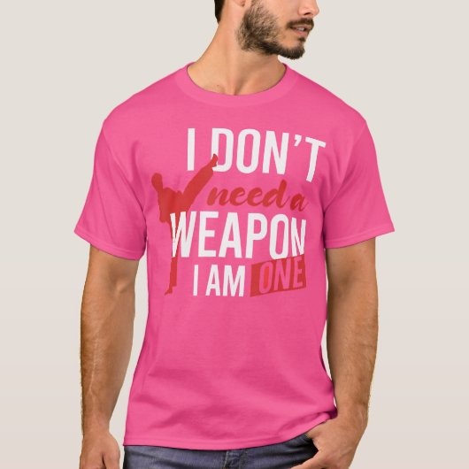 Karate Quote T-shirt (Voorkant)