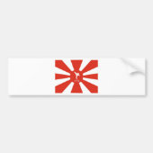 Karate Rays Bumpersticker (Voorkant)