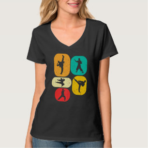 Karate Retro Martial Arts Coach Fighter 1 T-shirt