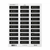 Karate Return Address Labels (Full Sheet)