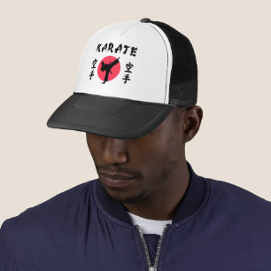 Karate Rijzende Zon T-Shirt Trucker Pet