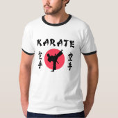 Karate Rising Sun T-Shirt (Voorkant)