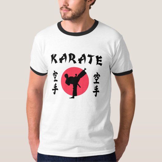 Karate Rising Sun T-Shirt (Voorkant)